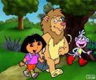 Dora, Boots ve Aslan Parkta